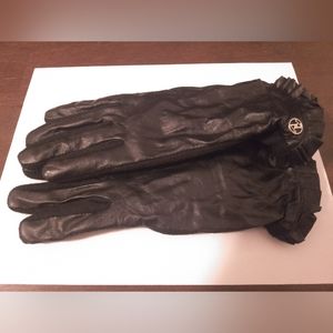 NWOT VITTADINI design Gloves size 7 Wool and leather fabric